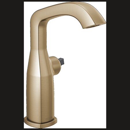 Delta Single hole installation Hole Single Hole Lavatory Faucet, Champagne Bronze 676-CZLHP-DST
